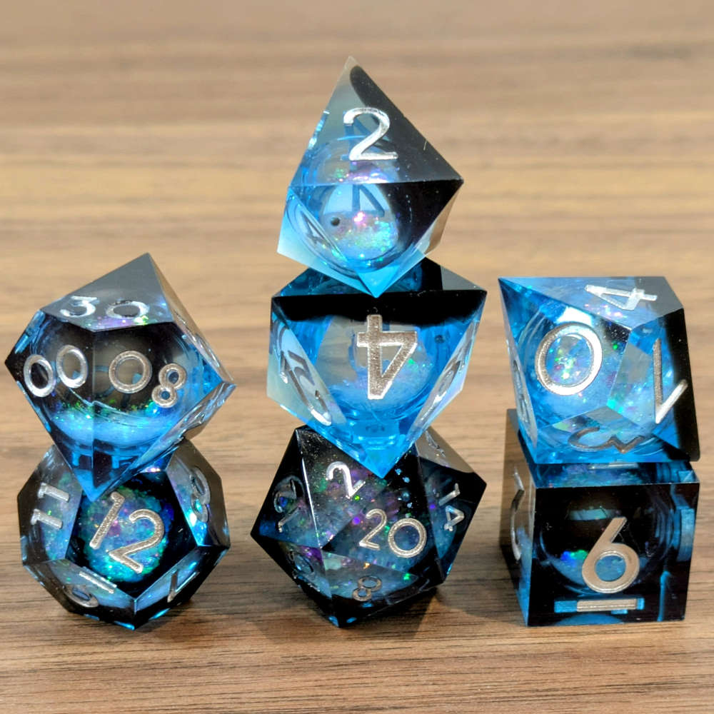 Abyssal Swirl Liquid Core Dice