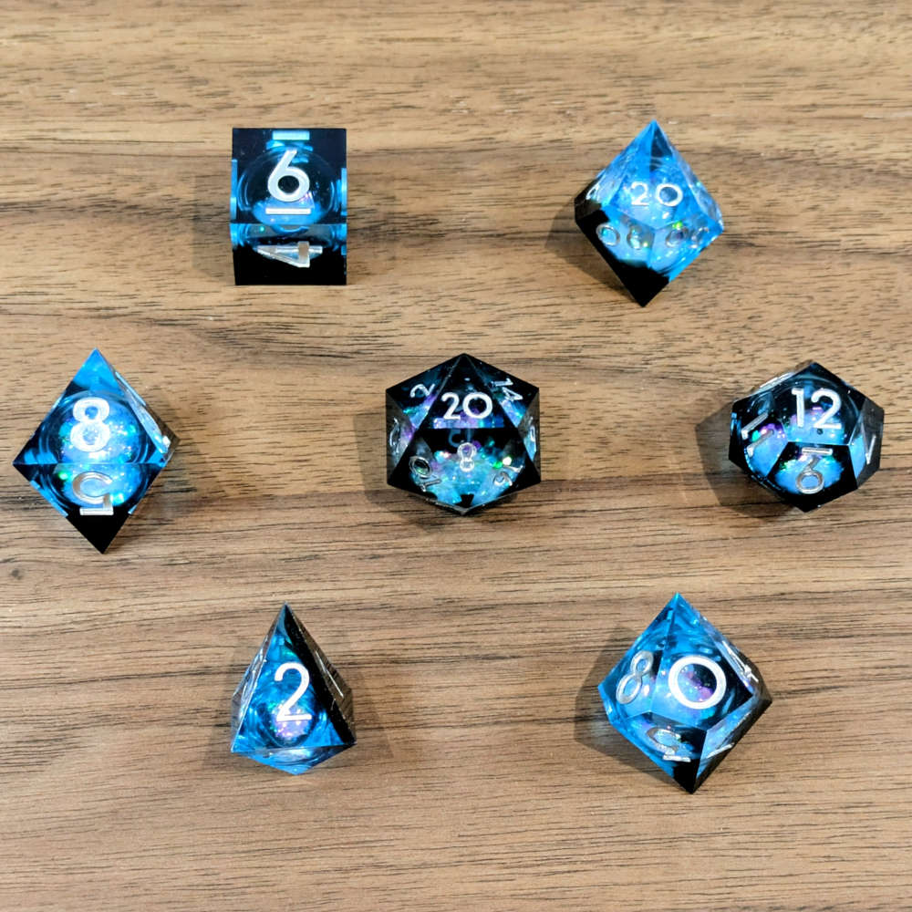 Abyssal Swirl Liquid Core Dice