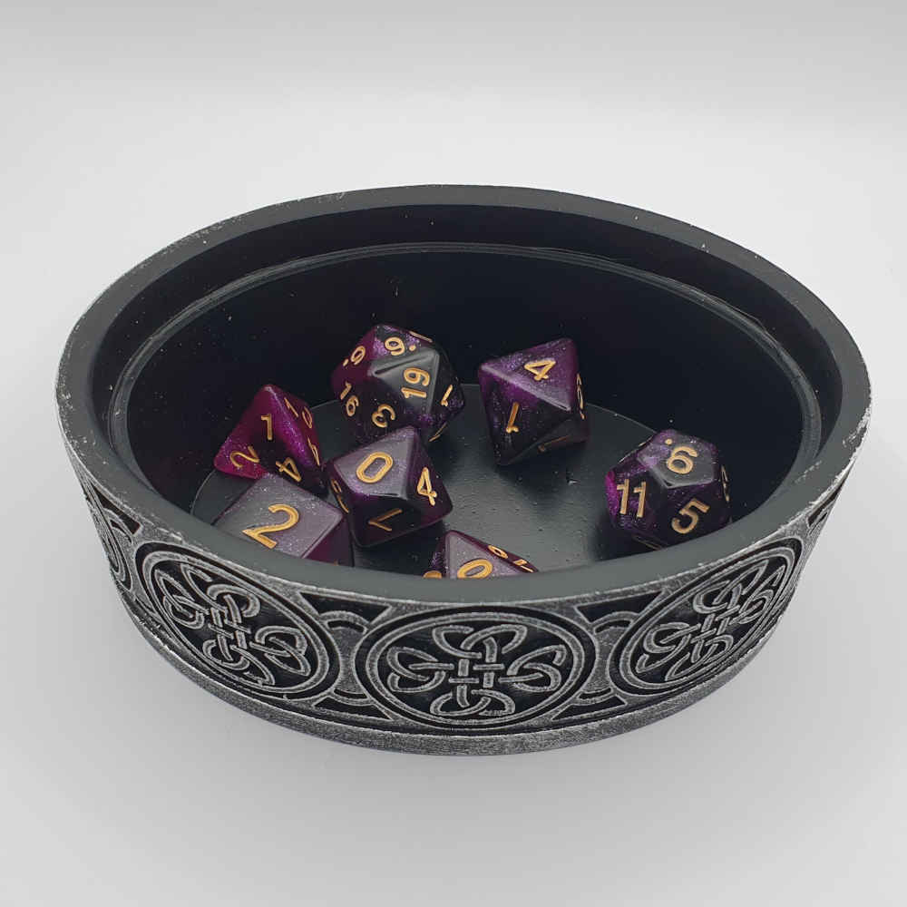 Blue dragon DND dice box