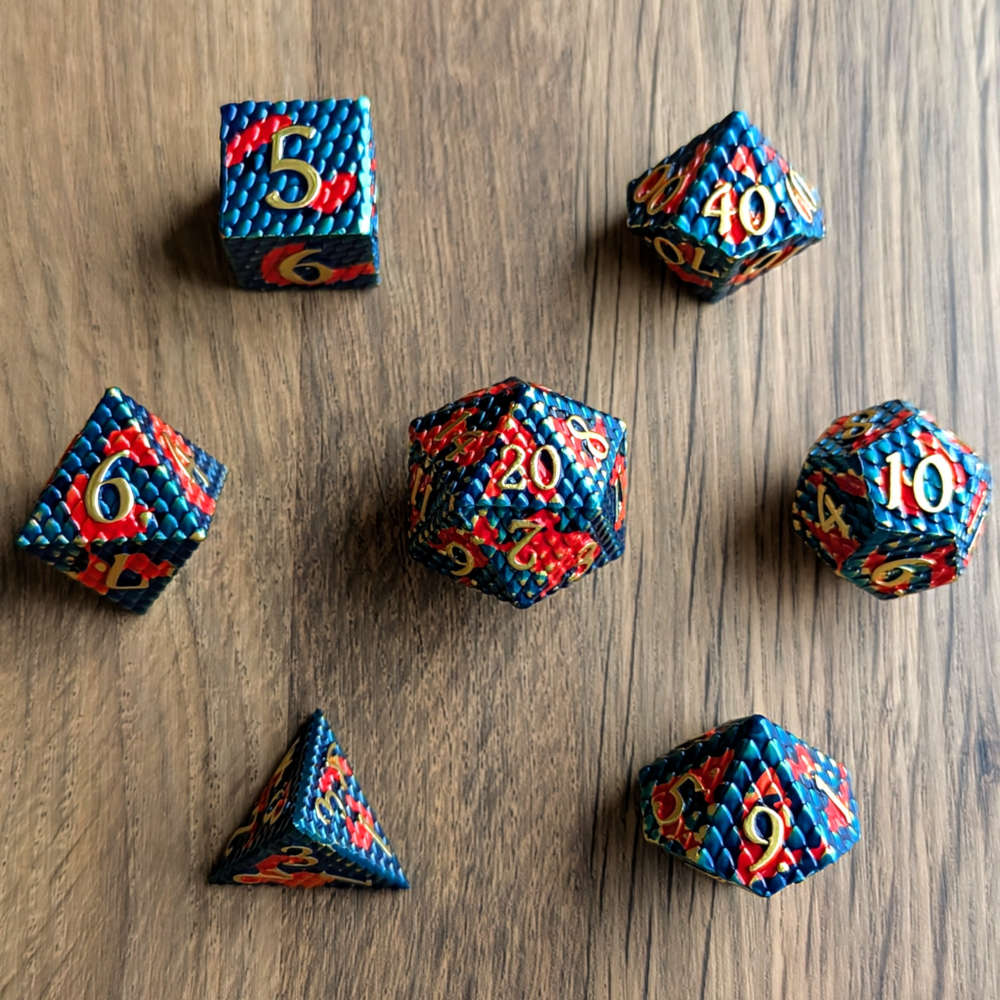 Dragon Blood Dragonscale Dice