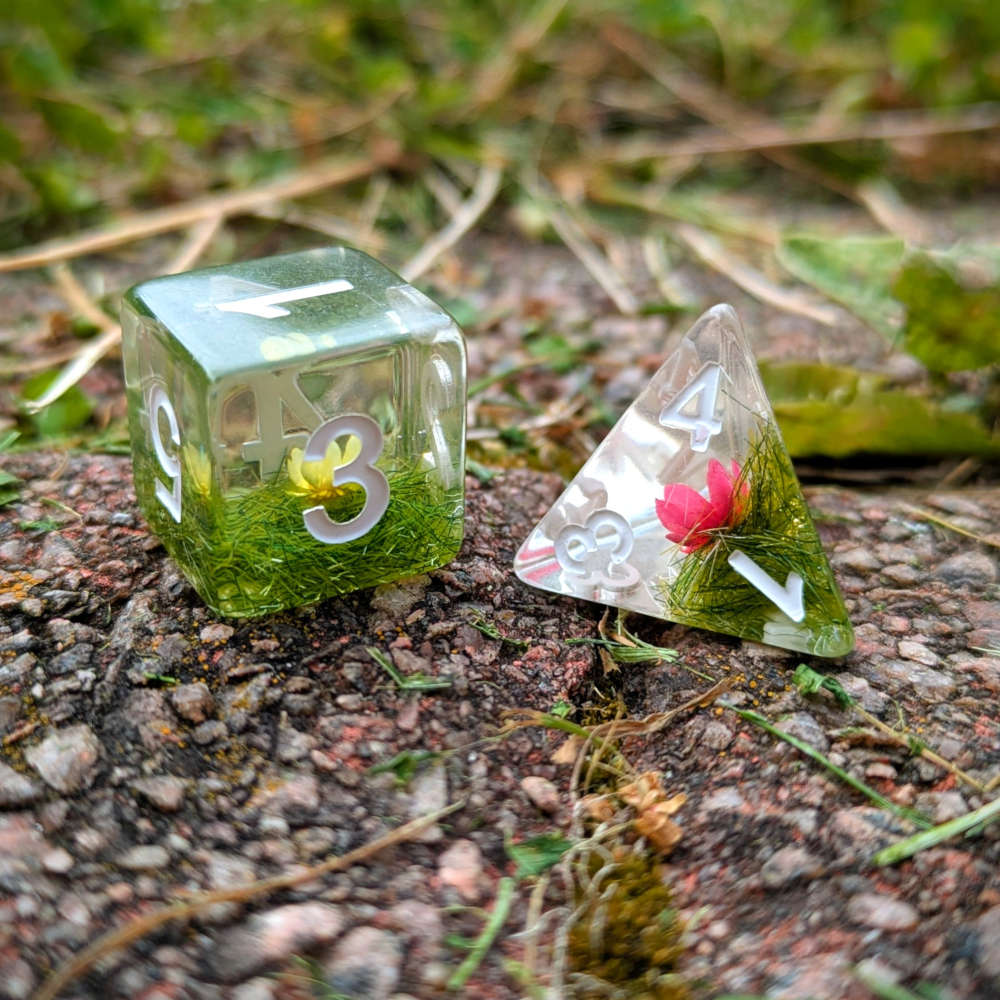 Druid's Bloom Dice Set