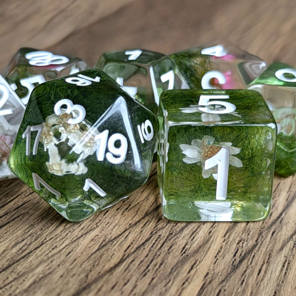 Druid's Bloom Dice Set