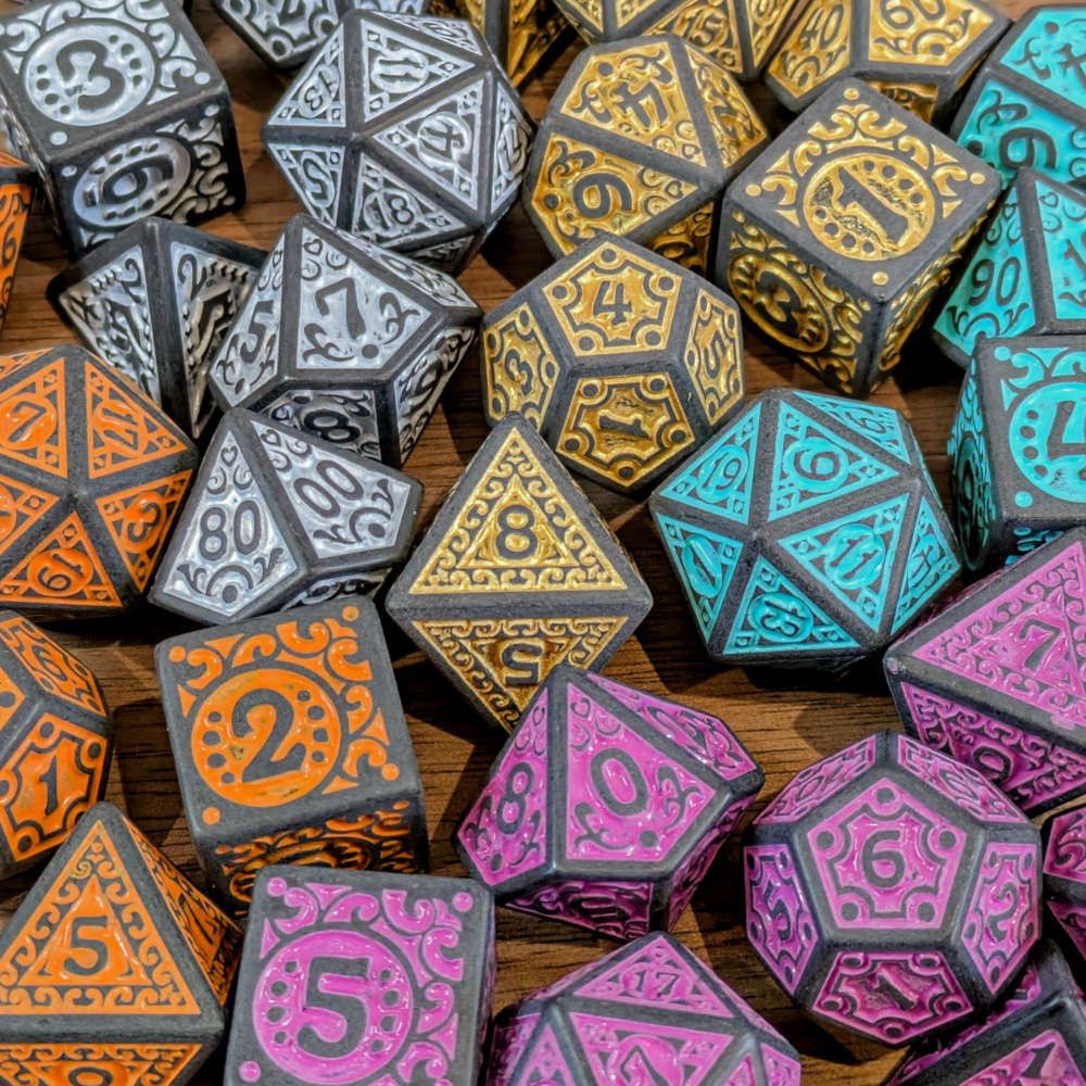 Dwarven Runes Dice Sets