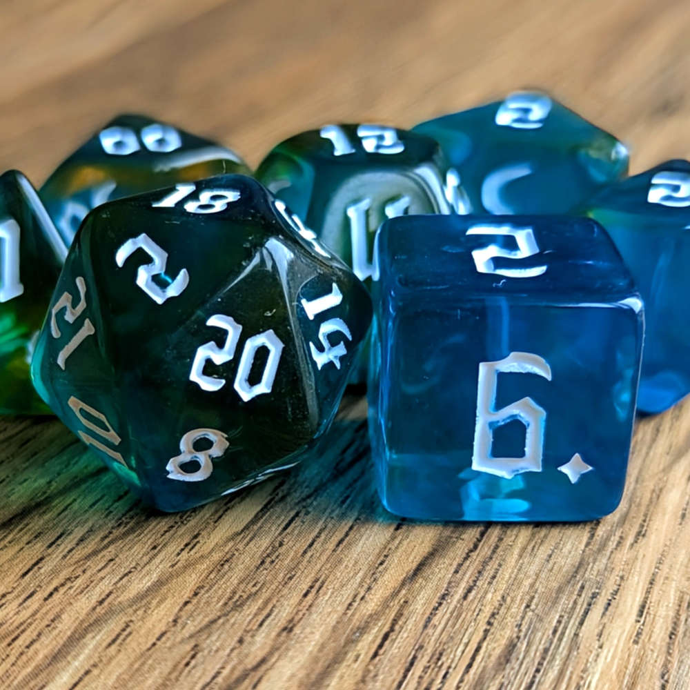 Enchanted Lagoon Dice Set