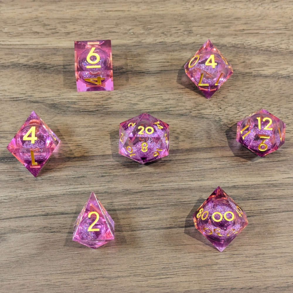 Fae Sparkles Liquid Core Dice