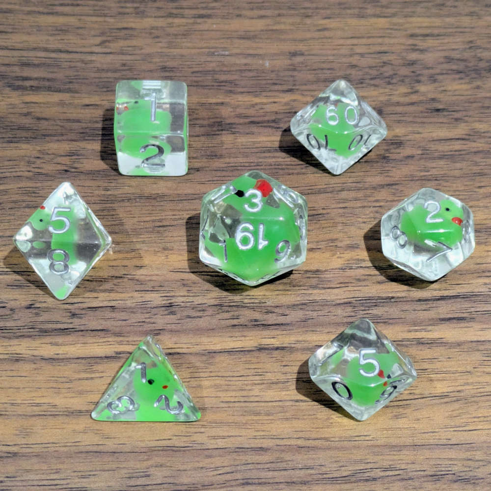 Glow in the Dark Duck Dice