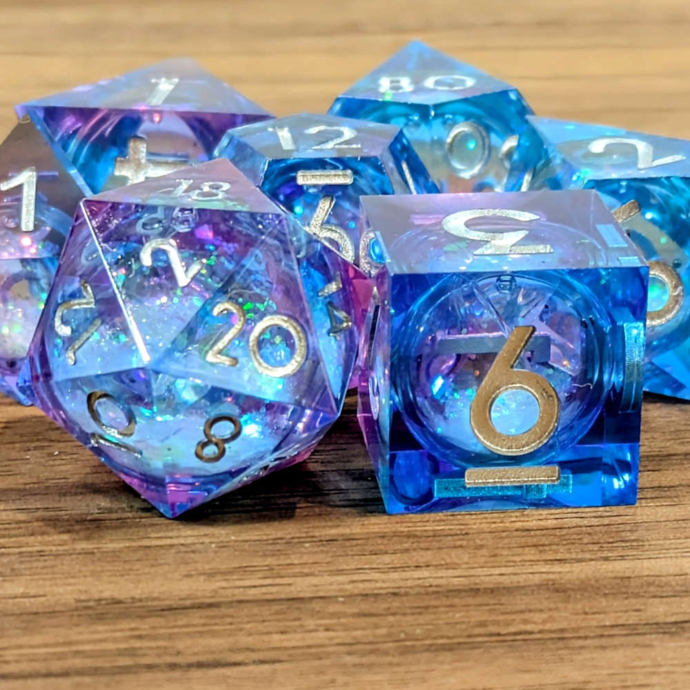 Icy Winds Liquid Core Dice