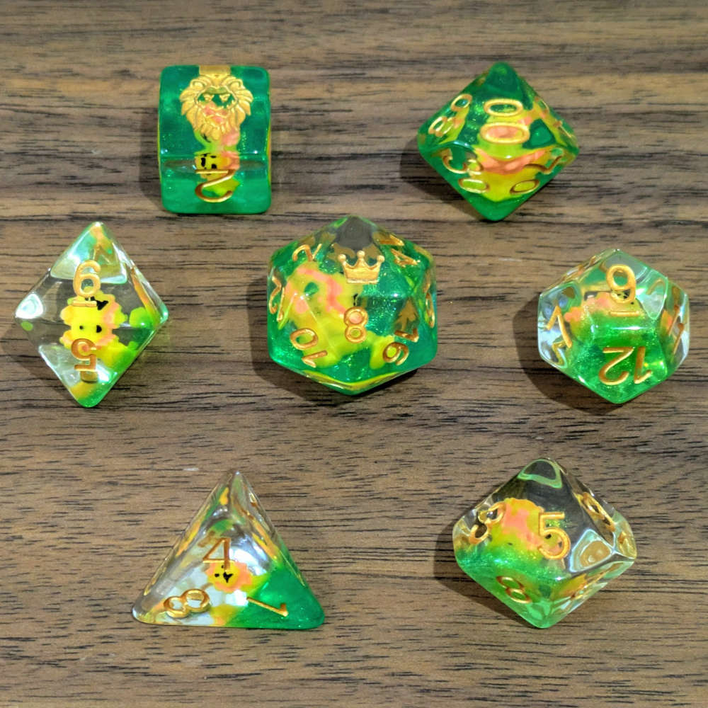 Lion's Pride Dice Set