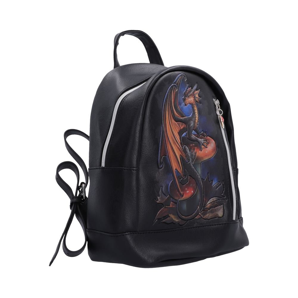Mushroom Dragon Backpack by Anne Stokes