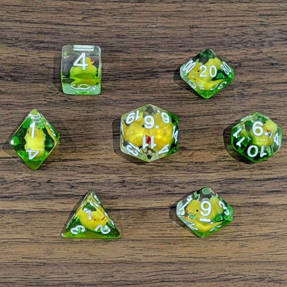 Rubber Duck Dice