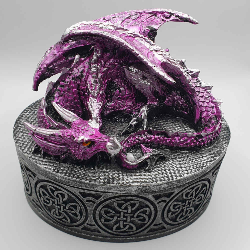 Sleeping Dragon DND Dice Box