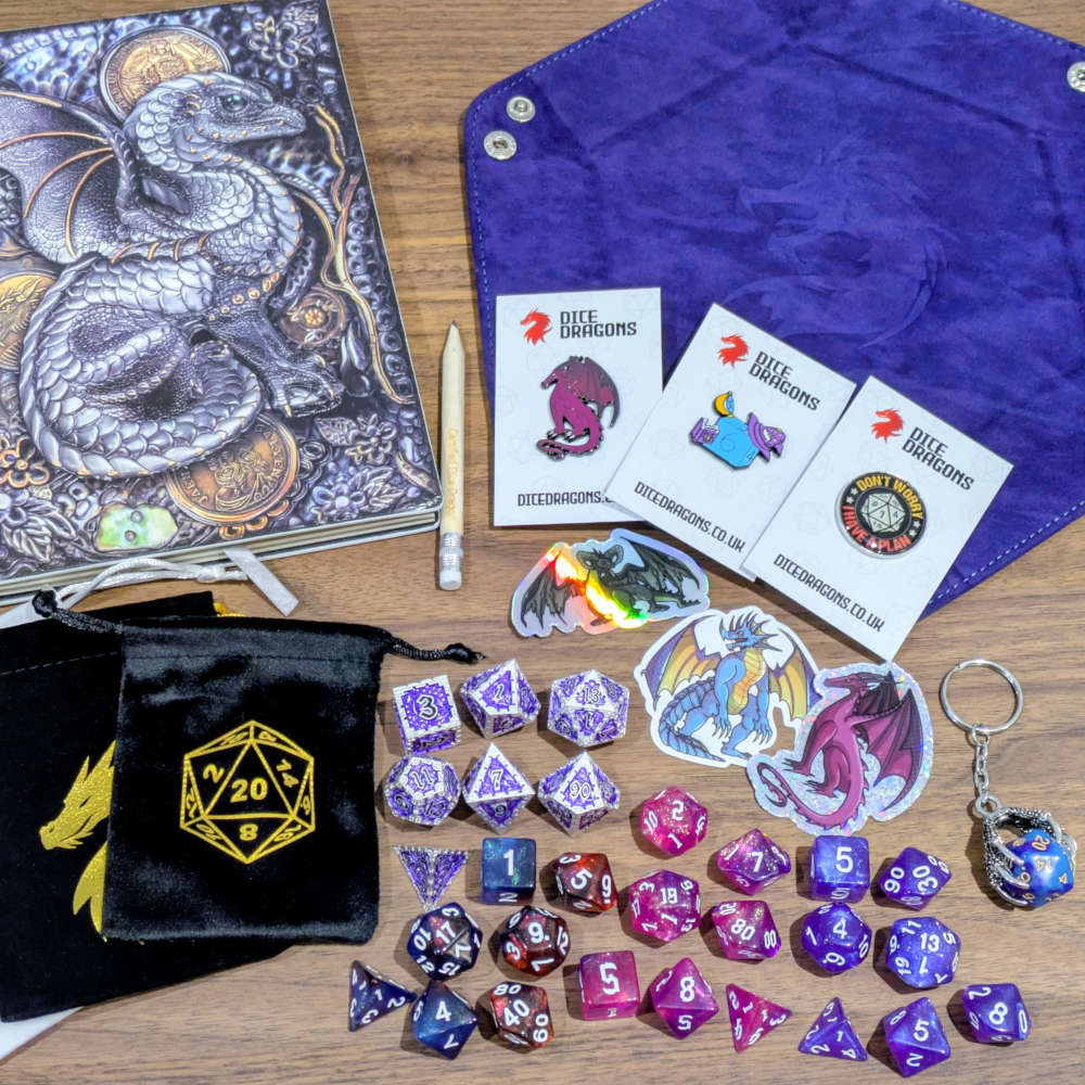 Premium Mystery D&D Dice Box