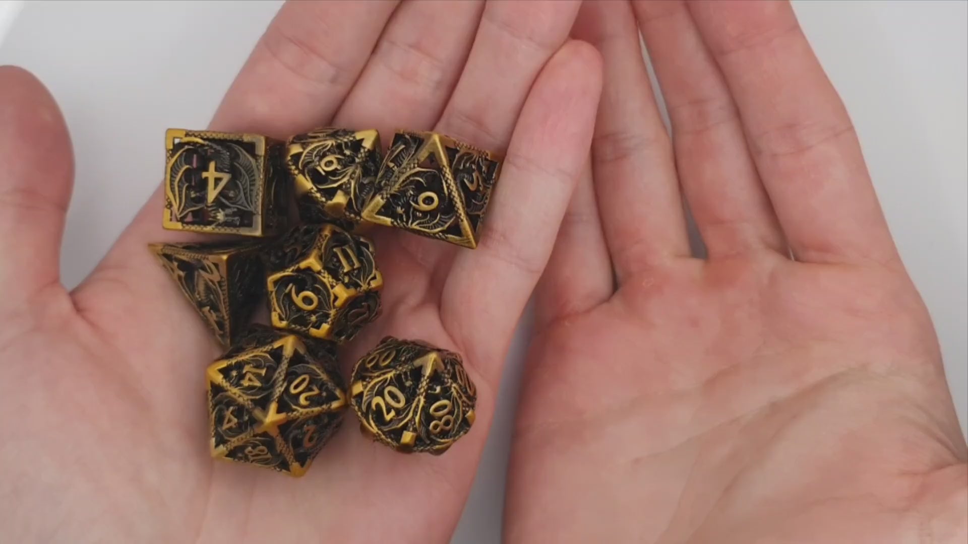Bronze Hollow Dragon Dice
