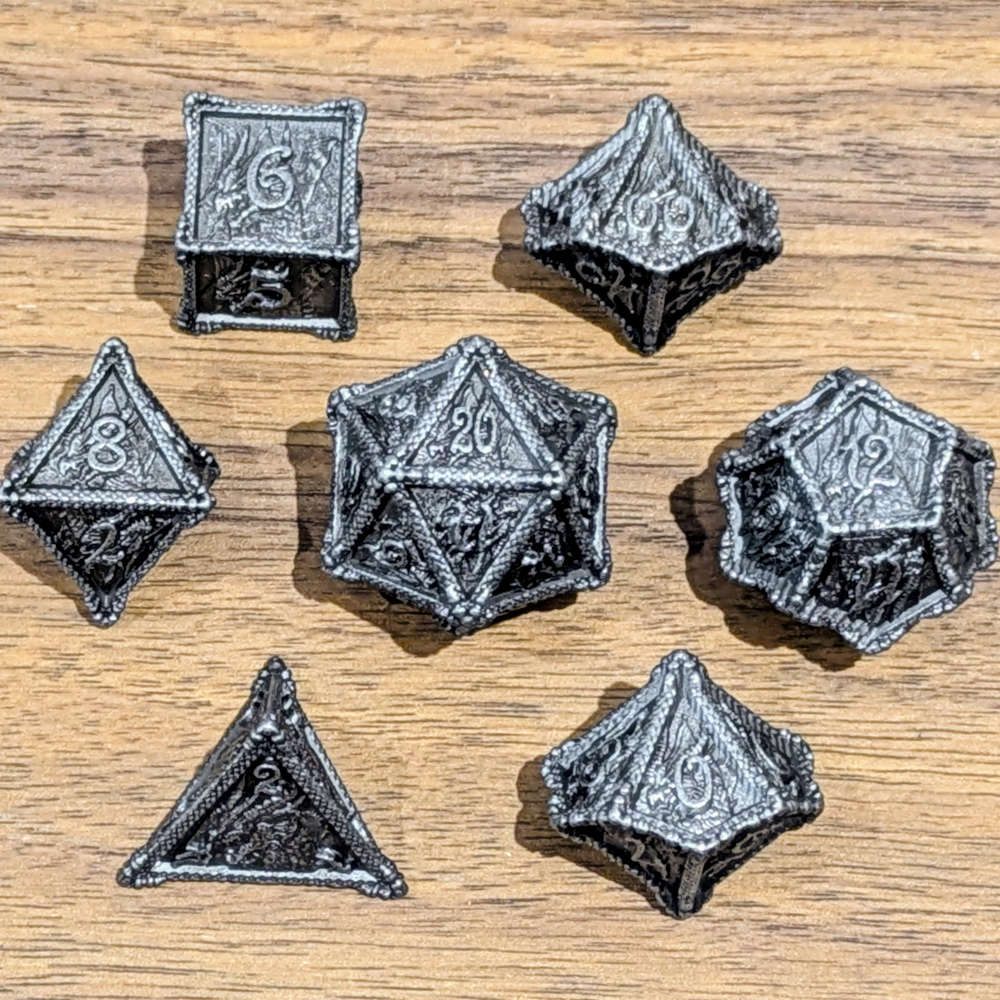 Silver Dragon Dice