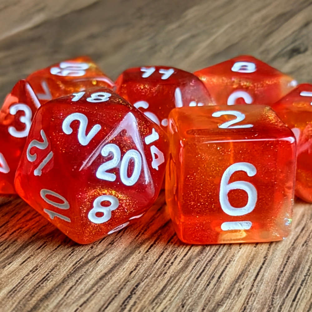 Solar Flare Dice Set