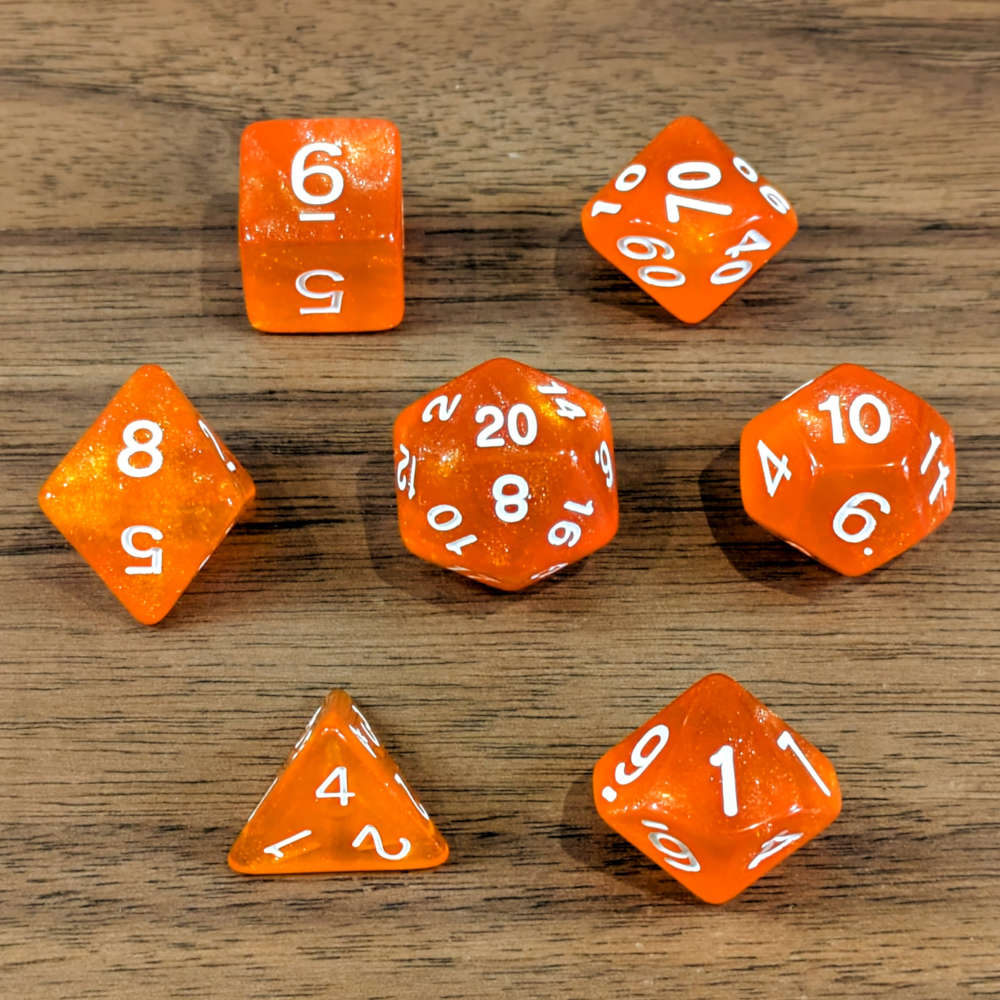 Solar Flare Dice Set
