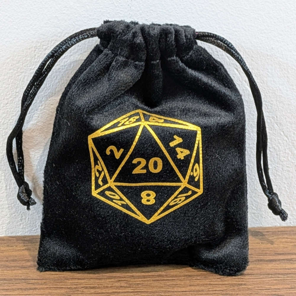 Velvet D20 Pouch