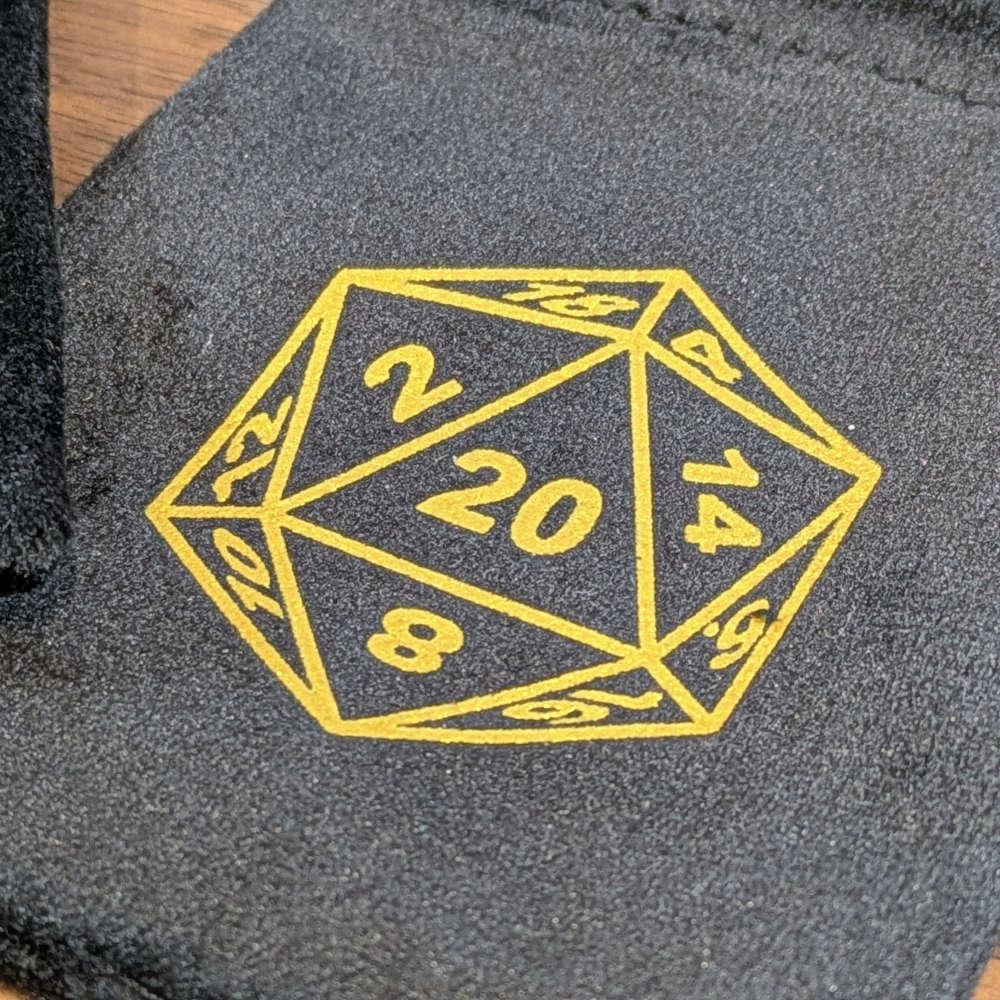 Velvet D20 Pouch