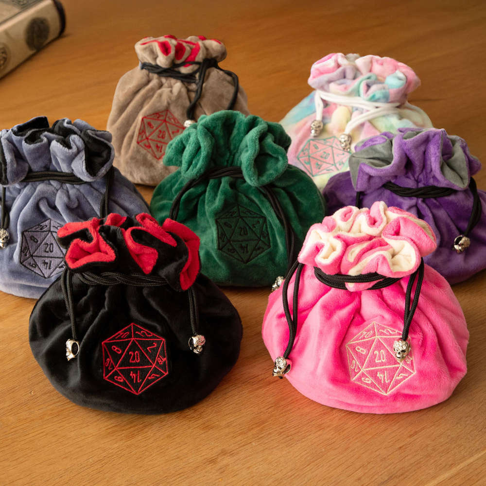 Super Soft Dice Bags