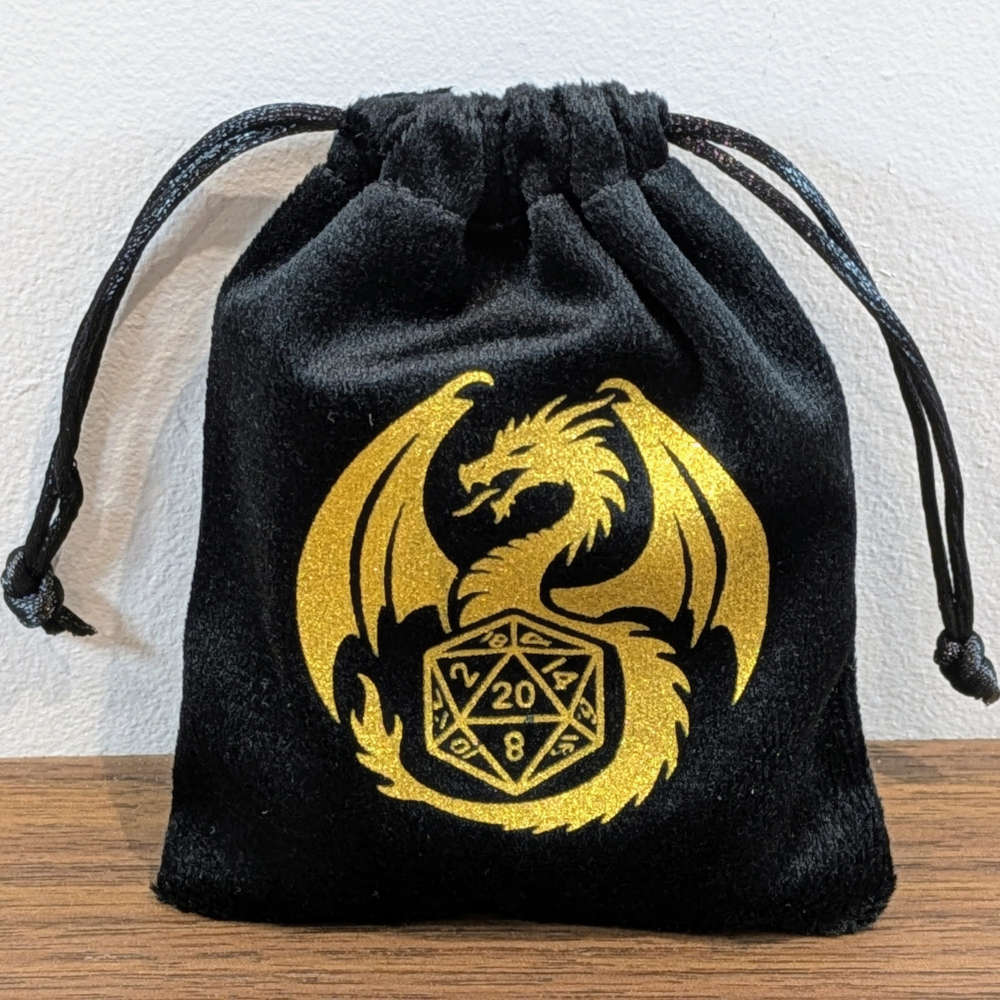 Velvet Dragon Pouch