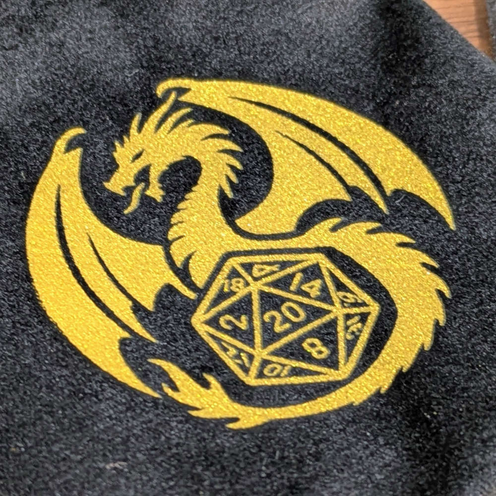Velvet Dragon Pouch
