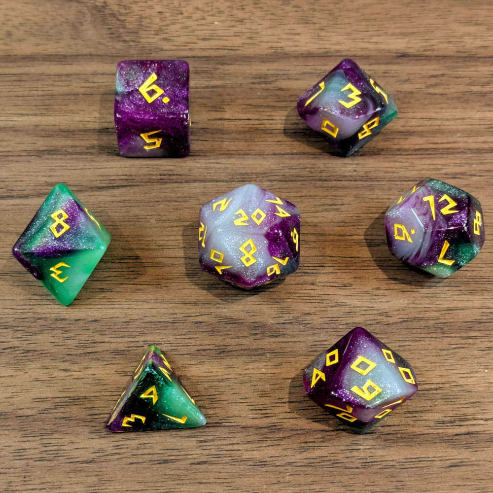 Violet Garden Dice