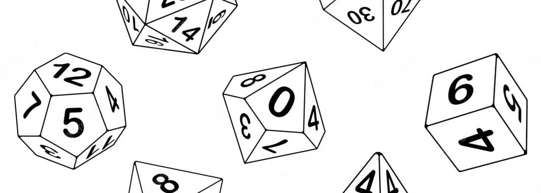 D&D dice set