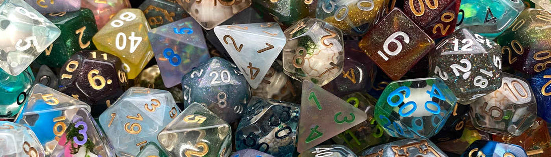 DND dice pile