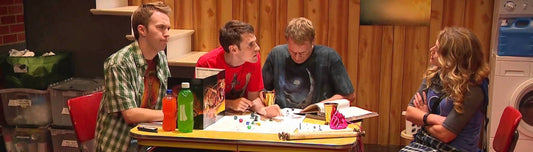 Friends playing D&D
