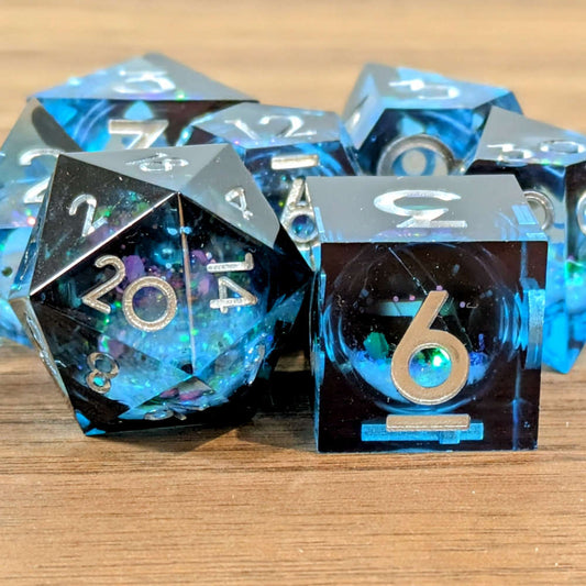 Abyssal Swirl Liquid Core Dice