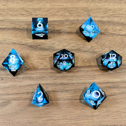 Abyssal Swirl Liquid Core Dice