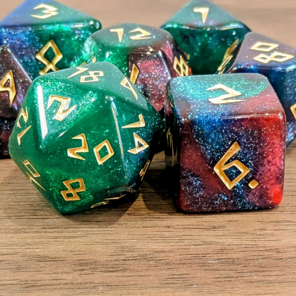 Aurora Borealis Dice