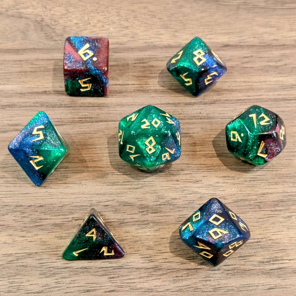 Aurora Borealis Dice