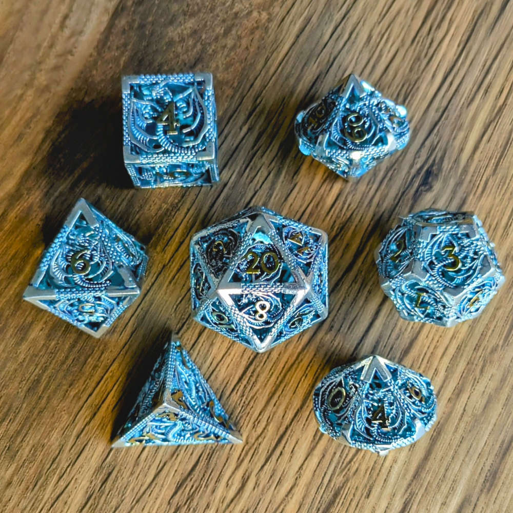 Bahamut Platinum Hollow Dragon Dice