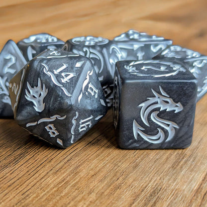 Black Dragonmark Dice Set