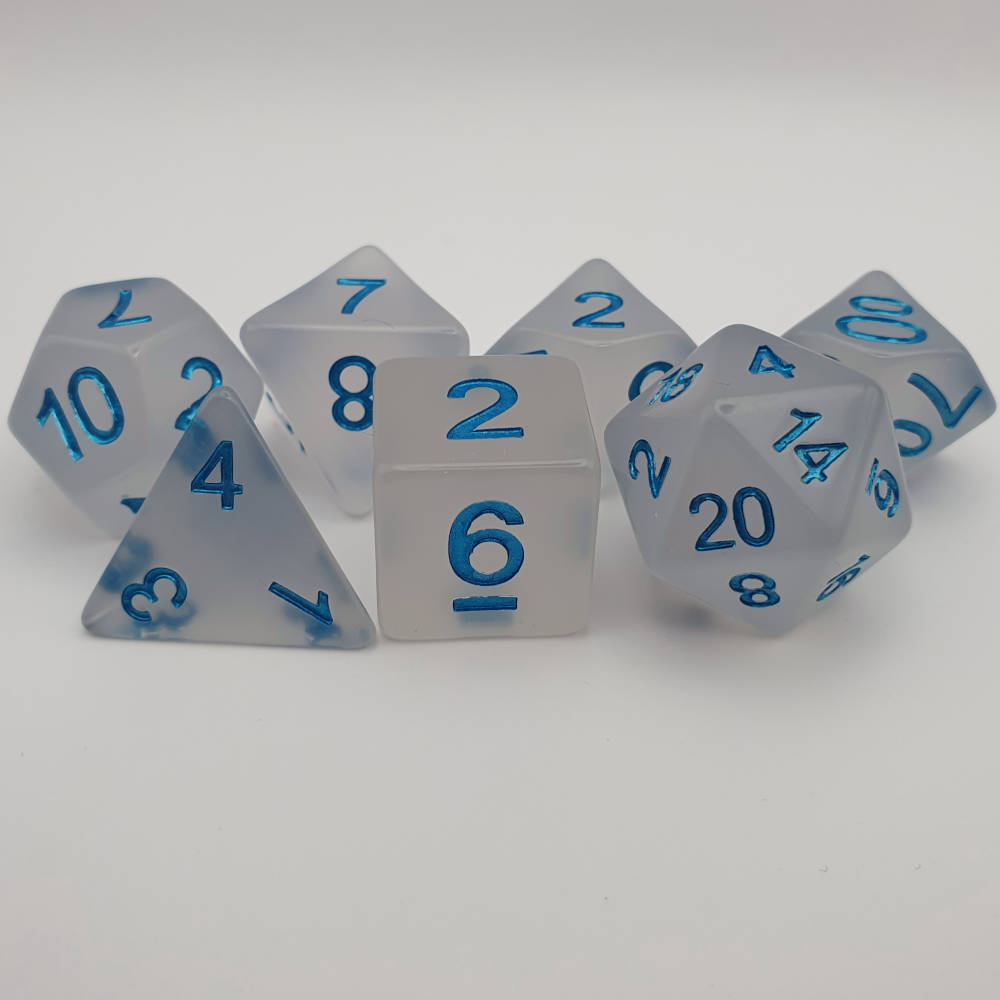 Black to White Heat Sensitive Dice