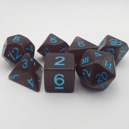 Black to White Heat Sensitive Dice