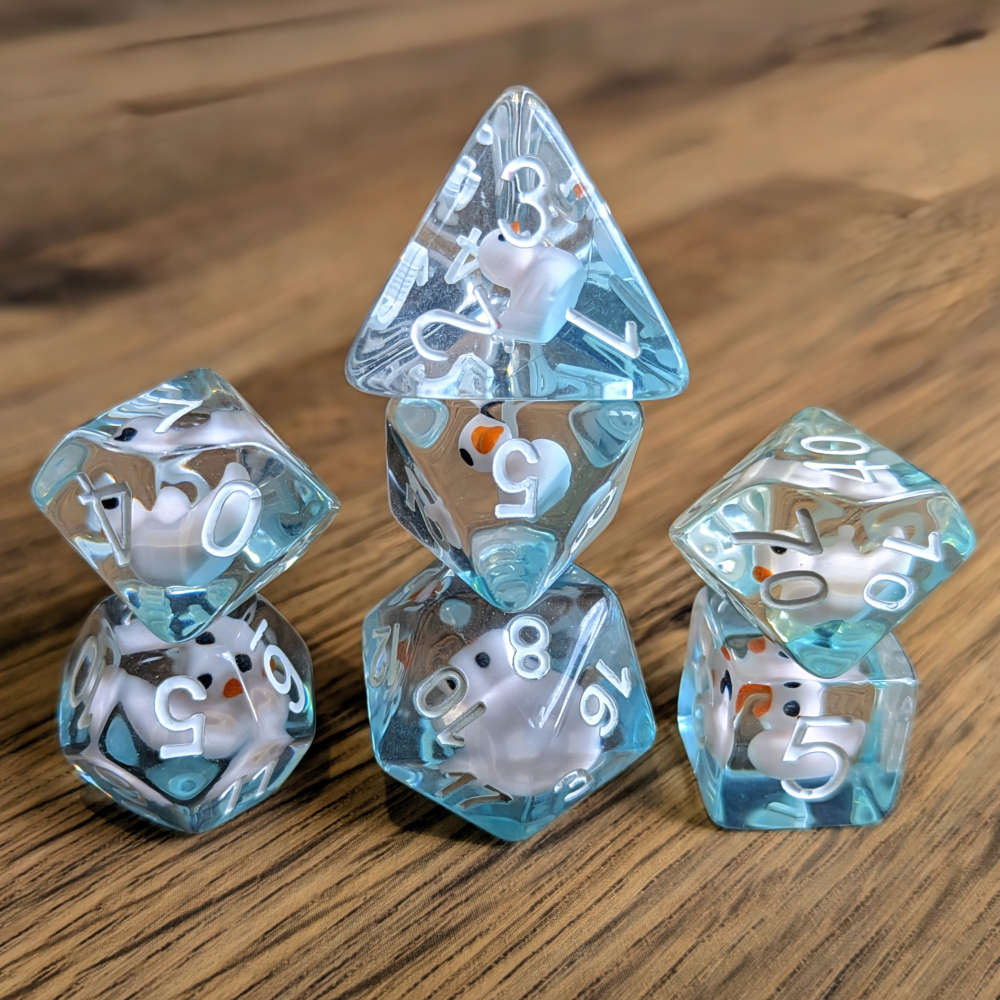 Blue Rubber Duck Dice