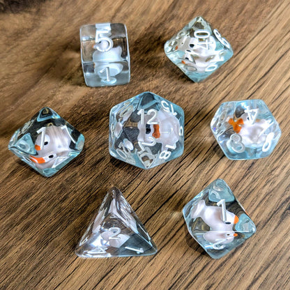 Blue Rubber Duck Dice