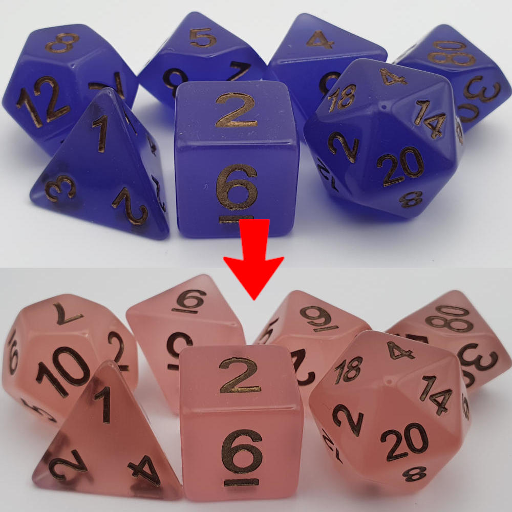 Heat Sensitive Colour Changing Dice