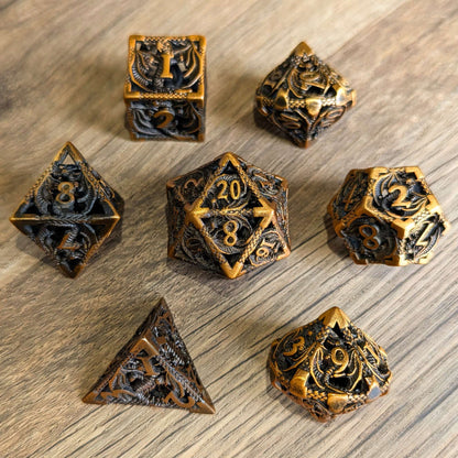 Bronze Hollow Dragon Dice