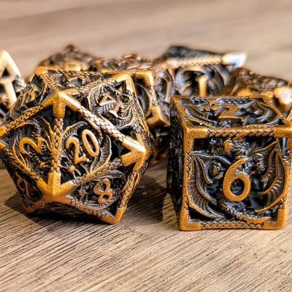 Bronze Hollow Dragon Dice