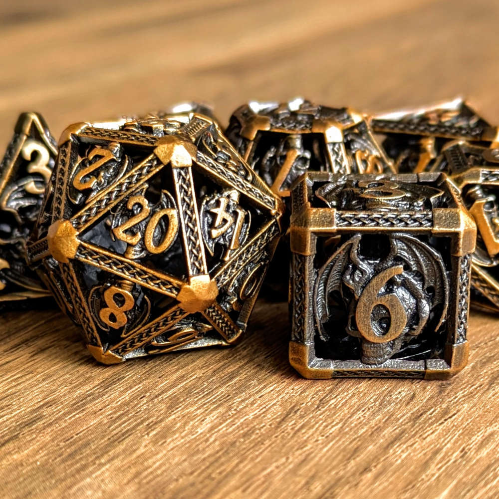 Infernal Skull Dice Sets - Dice Dragons