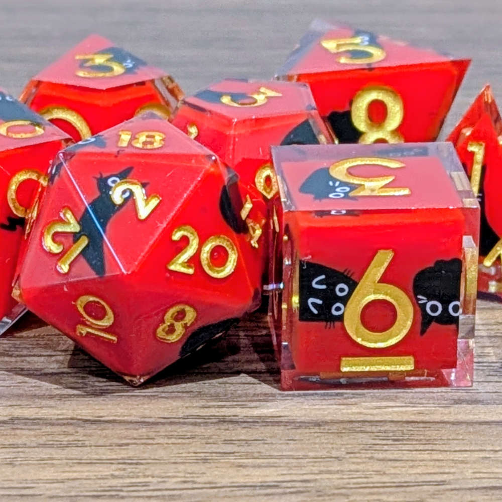 Cat Sharp Edge Dice