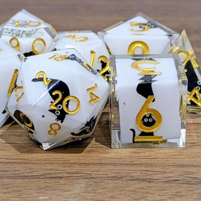 Cat Sharp Edge Dice