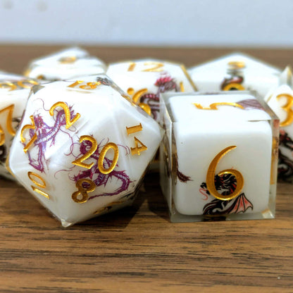 Chinese Dragon Sharp Edge Dice