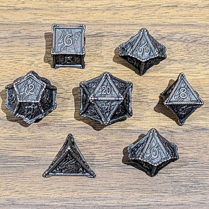 Copper Dragon Dice Set