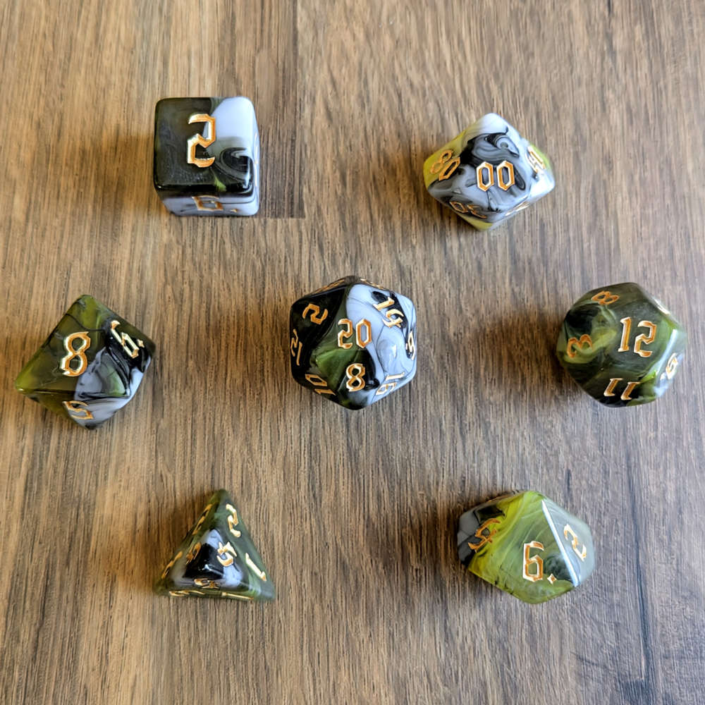 Cursed Lagoon Dice Set