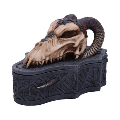 Dragon Skull Box by Monte Moore