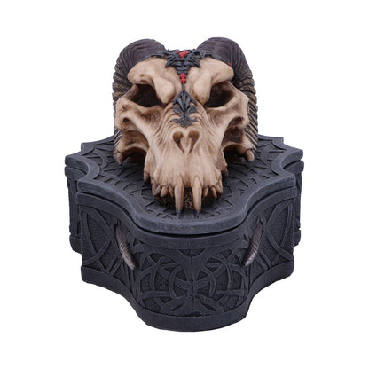 Dragon Skull Box by Monte Moore